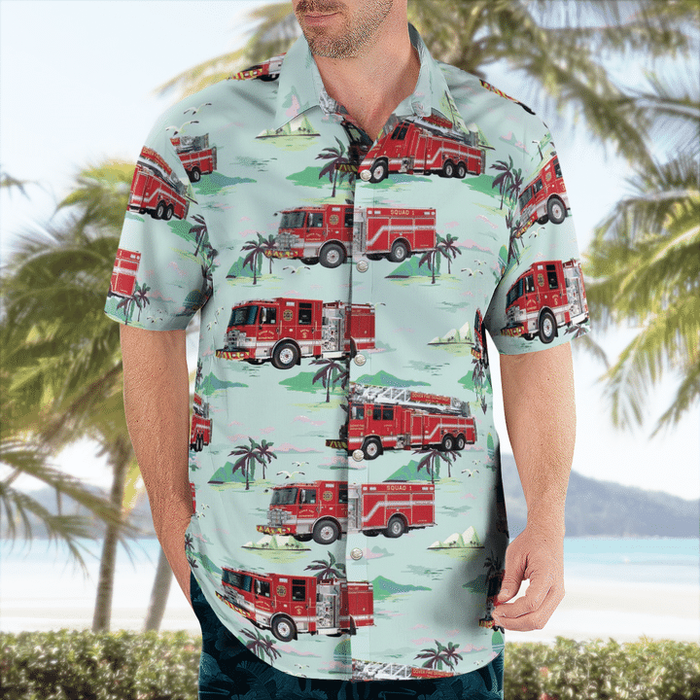 Dover, Delaware, Dover Fire Department Hawaiian Shirt