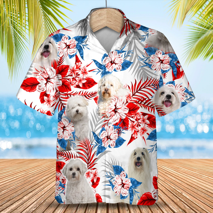 Coton de Tulear Hawaiian Shirt -  Gift for Summer, Summer aloha shirt, Hawaiian shirt for Men and women