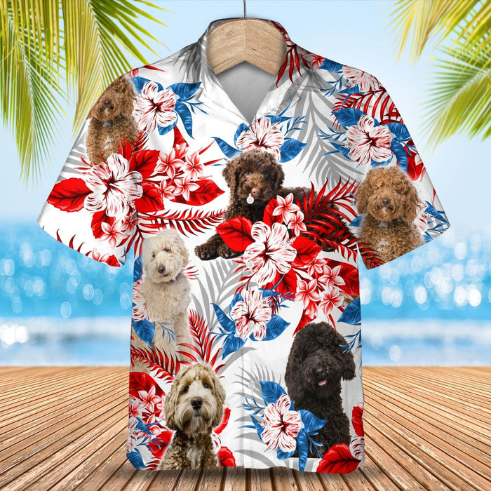 Labradoodle Hawaiian Shirt - Gift for Summer, Summer aloha shirt, Hawaiian shirt for Men and women